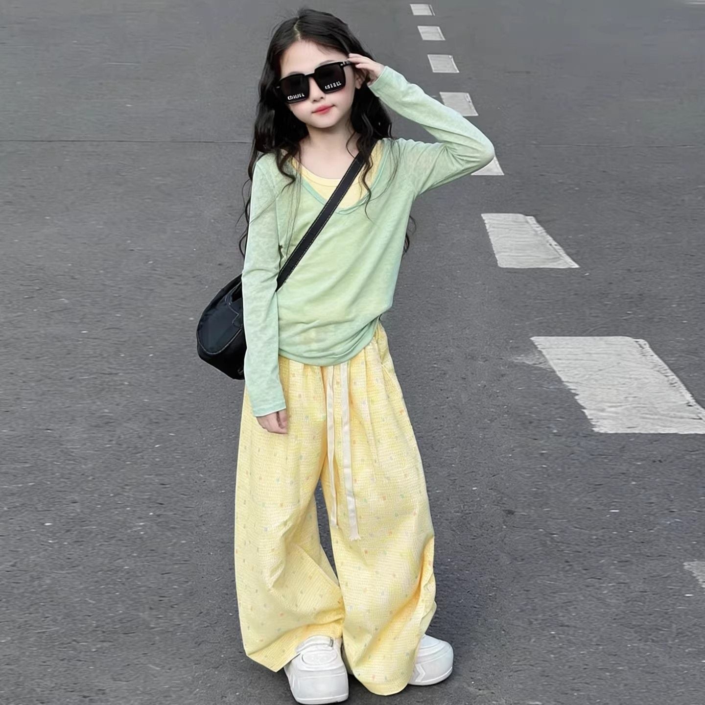 Children's Protection Shirt Dopamine Three-piece Western Style Fashion Children's Suit