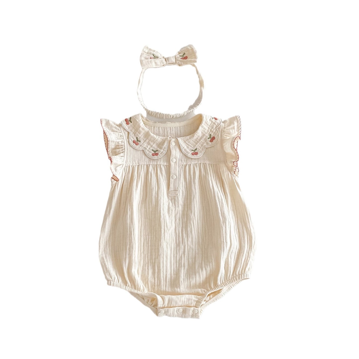 Princess Style Born Jumpsuit Super Cute First Month Old Days Jumpsuit, Climbing Suit