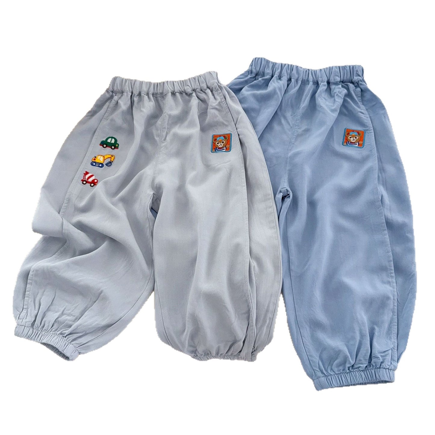 Women's & Men's Air Conditioning Summer Rayon Bloomers Cool Children's Pants
