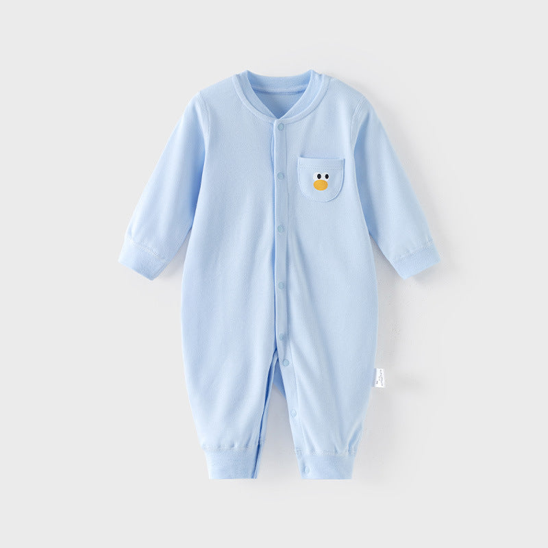 Women's & Men's Yuan 2 Pieces Born Jumpsuit Pure Cotton Thin Romper Cartoon Jumpsuit, Climbing Suit