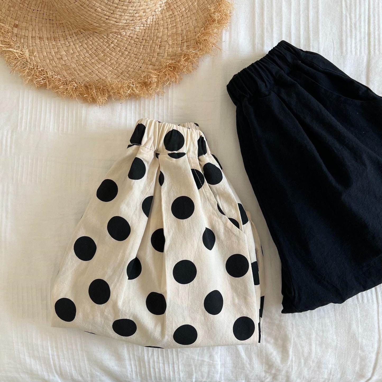 Children's Clothing Trousers Summer Boys Korean Style Polka Dot Loose Bloomers Children's Pants
