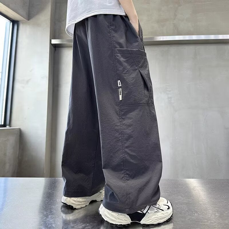 Children's Clothing Boy Summer Anti Mosquito Middle Big Boys Thin Children's Pants