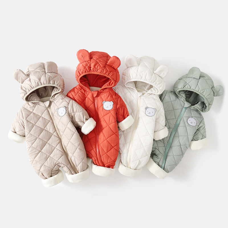 Women's & Men's Clothes Peg Cotton One-piece Romper Born Jumpsuit Thermal Jumpsuit, Climbing Suit