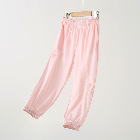 Children's Thin Sports Casual Outer Wear Middle Children's Pants