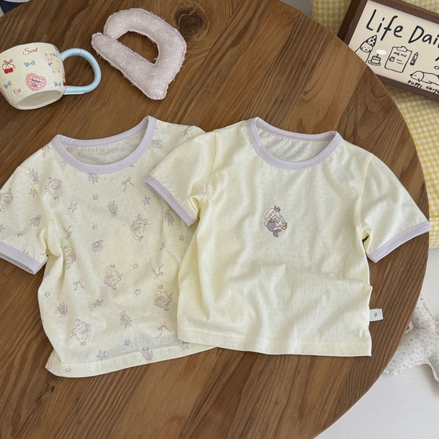 Children's Large Small Volume Summer Casual Versatile Breathing Children's T-shirt