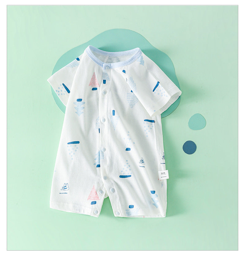 Jumpsuit Summer Boneless Rompers Split Breathable Air Conditioning Clothes Born Jumpsuit, Climbing Suit