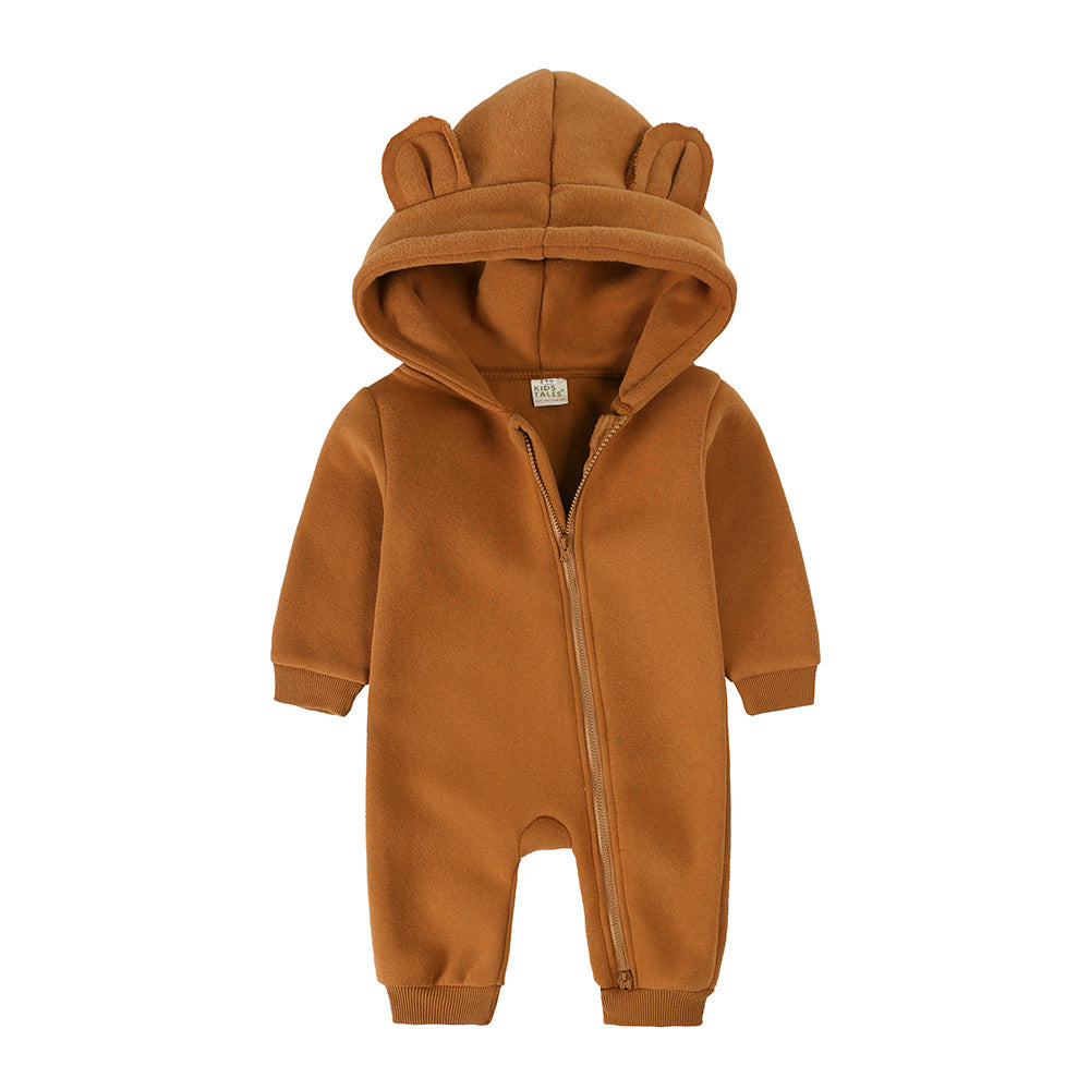 Clothing Male Female Year-old Animal Shape One-piece Romper Warm Jumpsuit, Climbing Suit