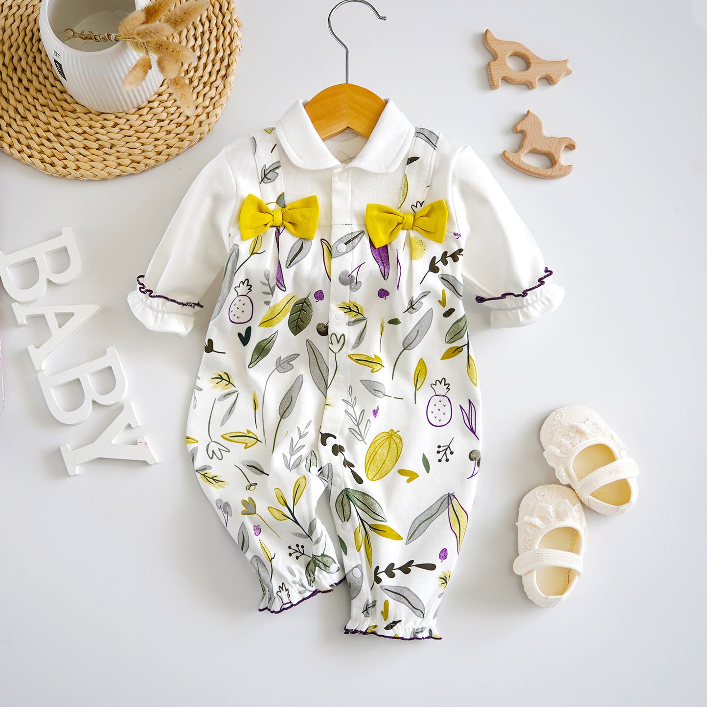 Foot Uncovered Clothing Rompers Jumpsuit Romper Carrot Rabbit Jumpsuit, Climbing Suit