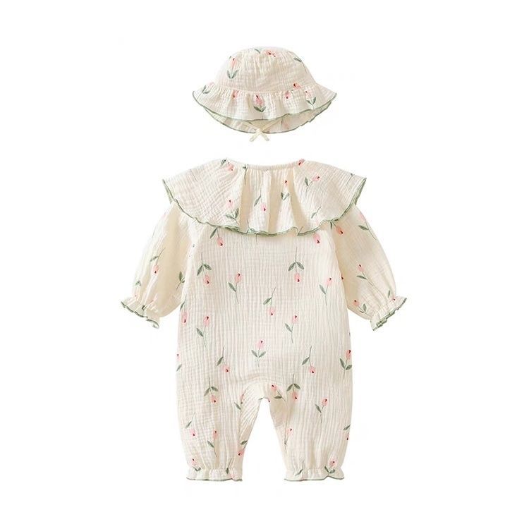 Clothes For Babies Autumn Born Thin Bodysuit Super Cute First Jumpsuit, Climbing Suit