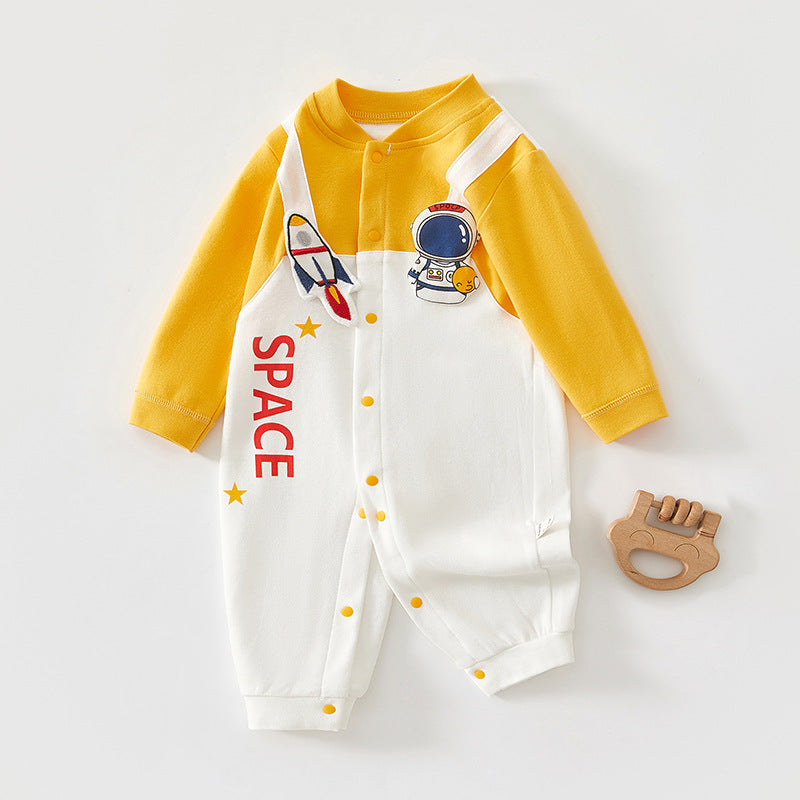 Jumpsuit Pure Cotton Born Clothes Cute Rompers Jumpsuit, Climbing Suit