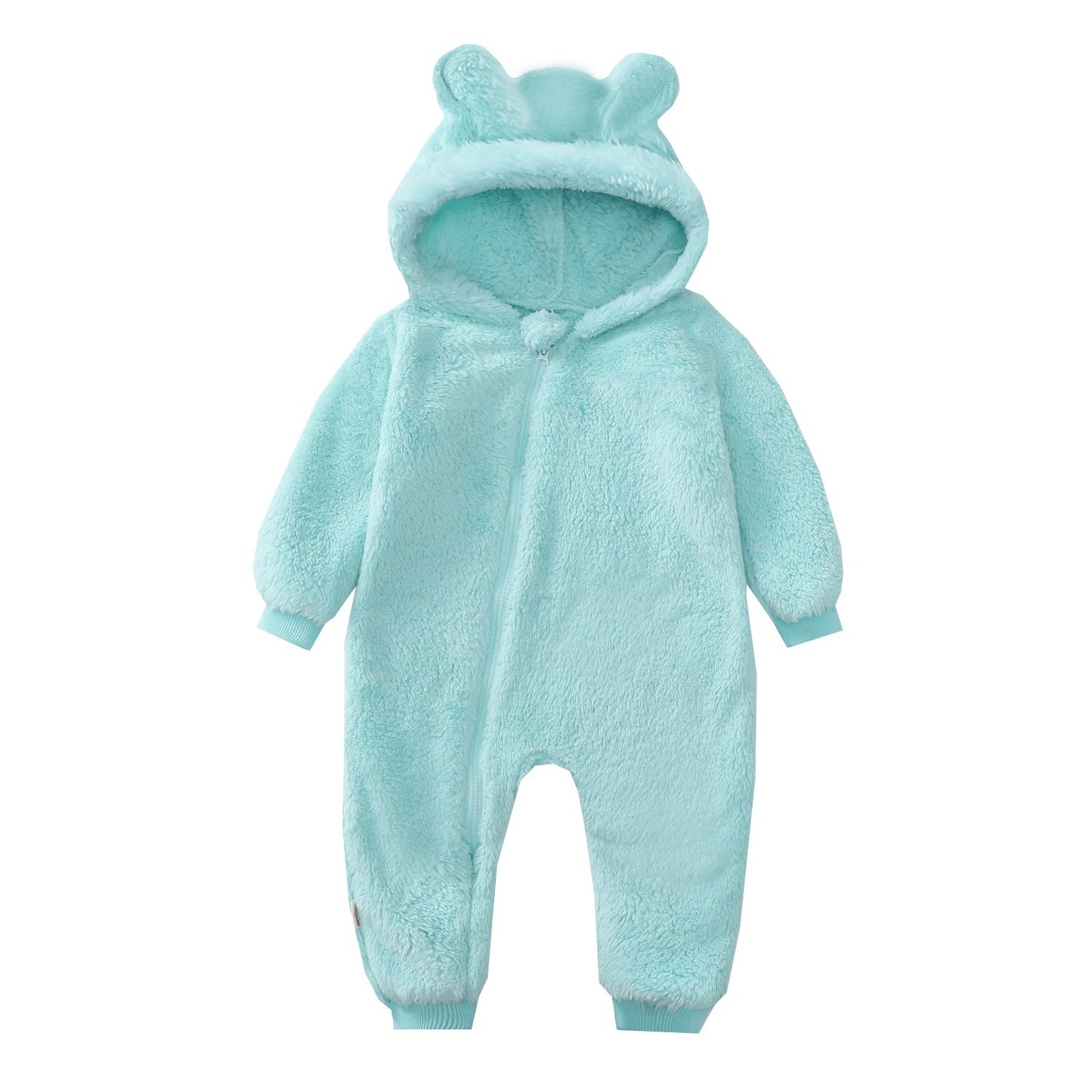 Cute Jumpsuit Boy One-piece Ear Hooded Jumpsuit, Climbing Suit