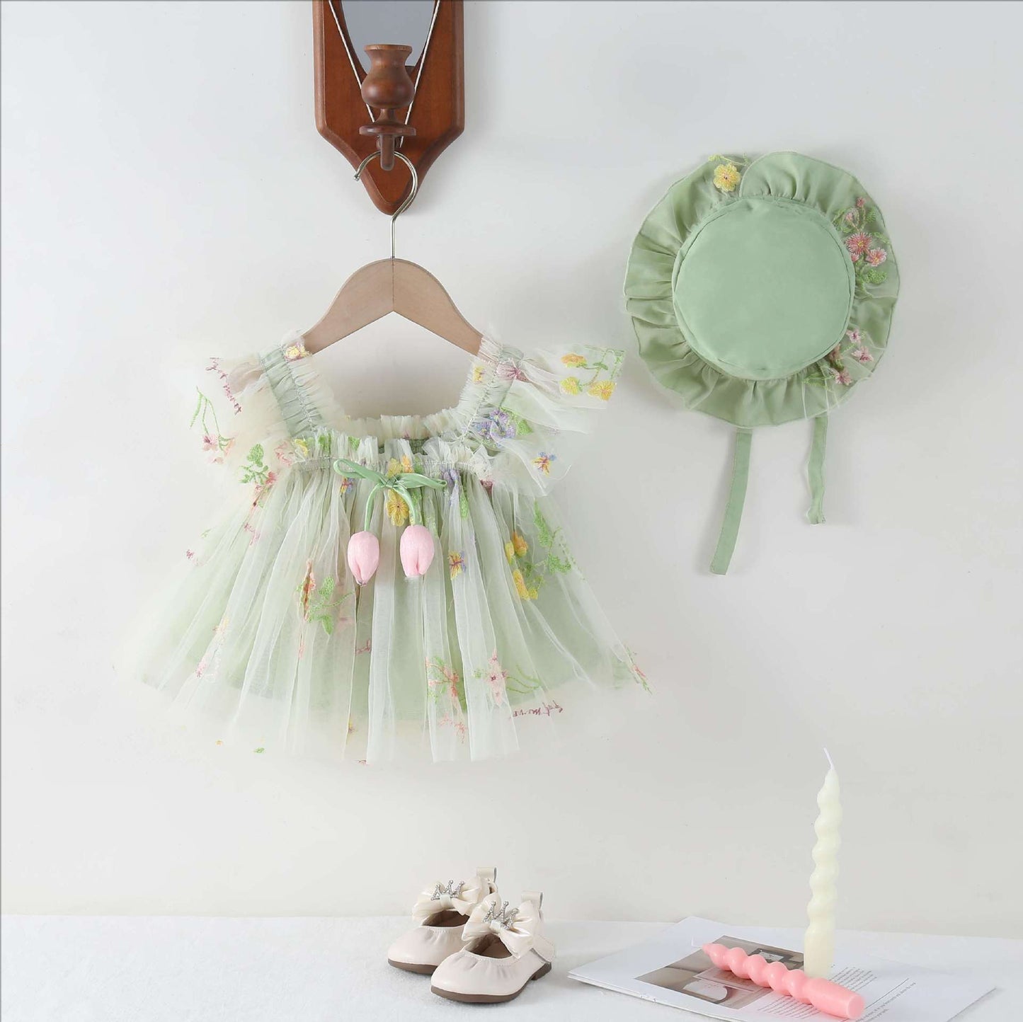 Children's Summer Outing Thin Skirt Short Clothes Children's Dress