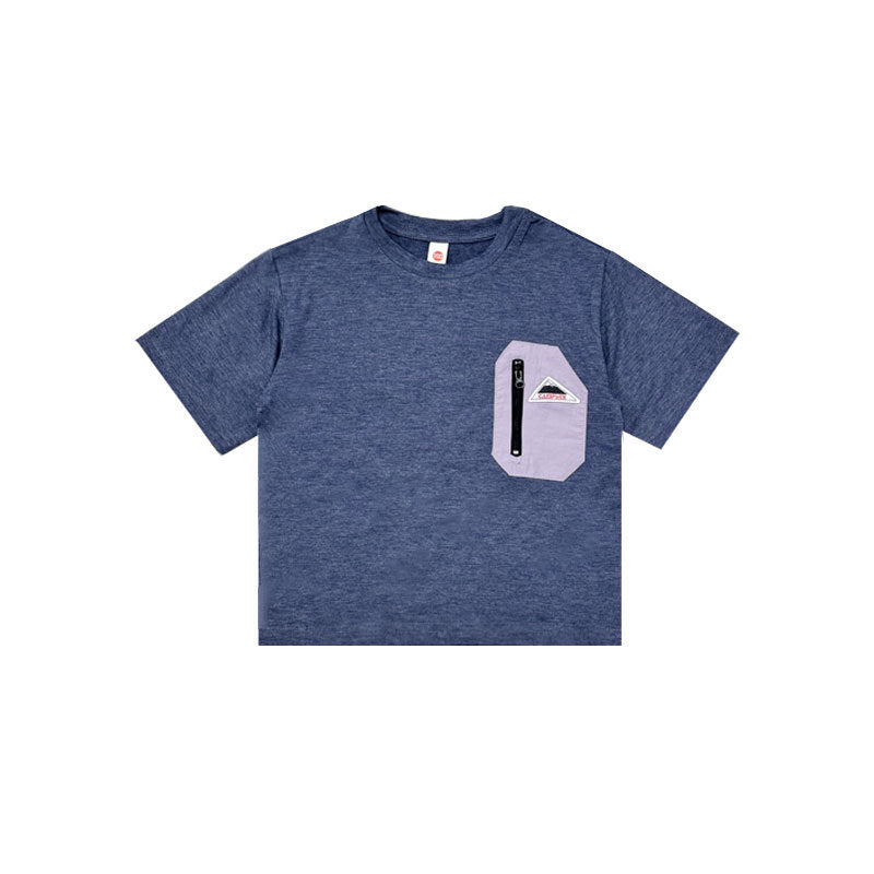 Children's Summer Mountain Outdoor Short-sleeved Breathable Top Children's T-shirt