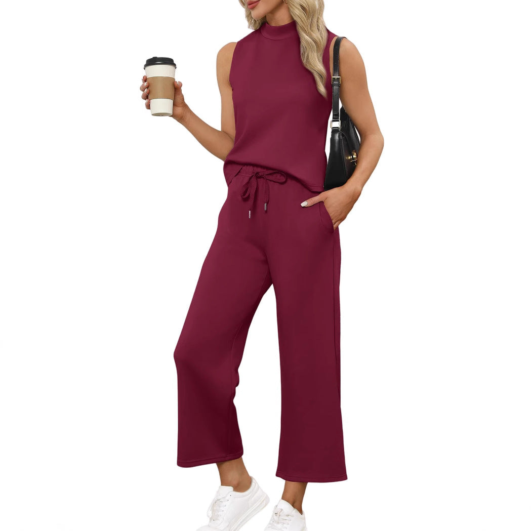Women's Cropped Wide Leg Summer For Tops