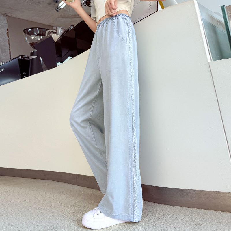 Children's Thin Summer Korean Style Western Medium Children's Pants