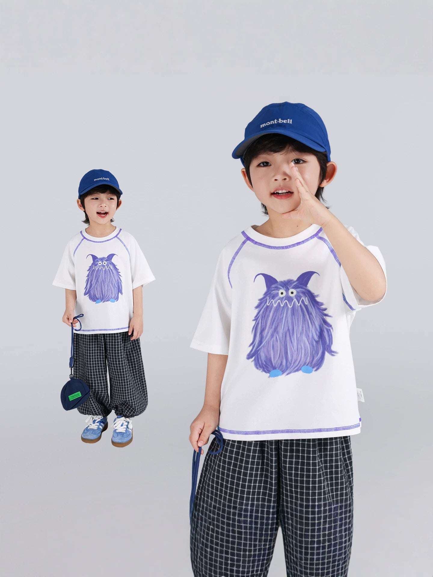 Children's Boy's Short-sleeved Cool Clothing Summer Clothes Antibacterial Half Children's T-shirt