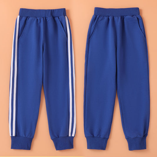 Women's & Men's School Uniform Royal Blue Trousers Sports Children's Pants