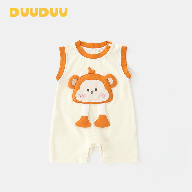 Vest Summer Thin Male Female Clothes Jumpsuit, Climbing Suit