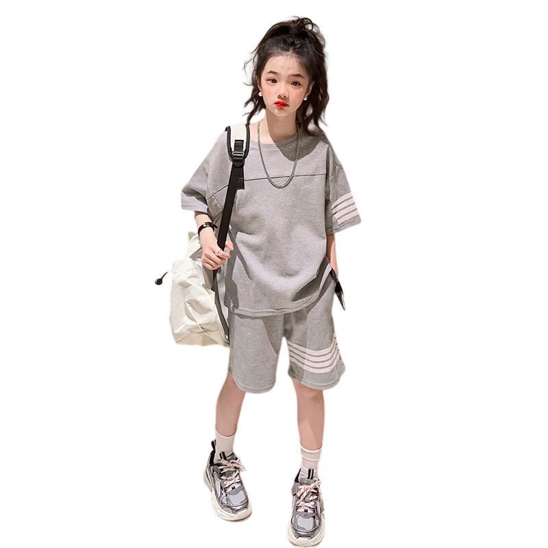 Children's Suits Short-sleeved Shorts Western Style Sports Children's Suit