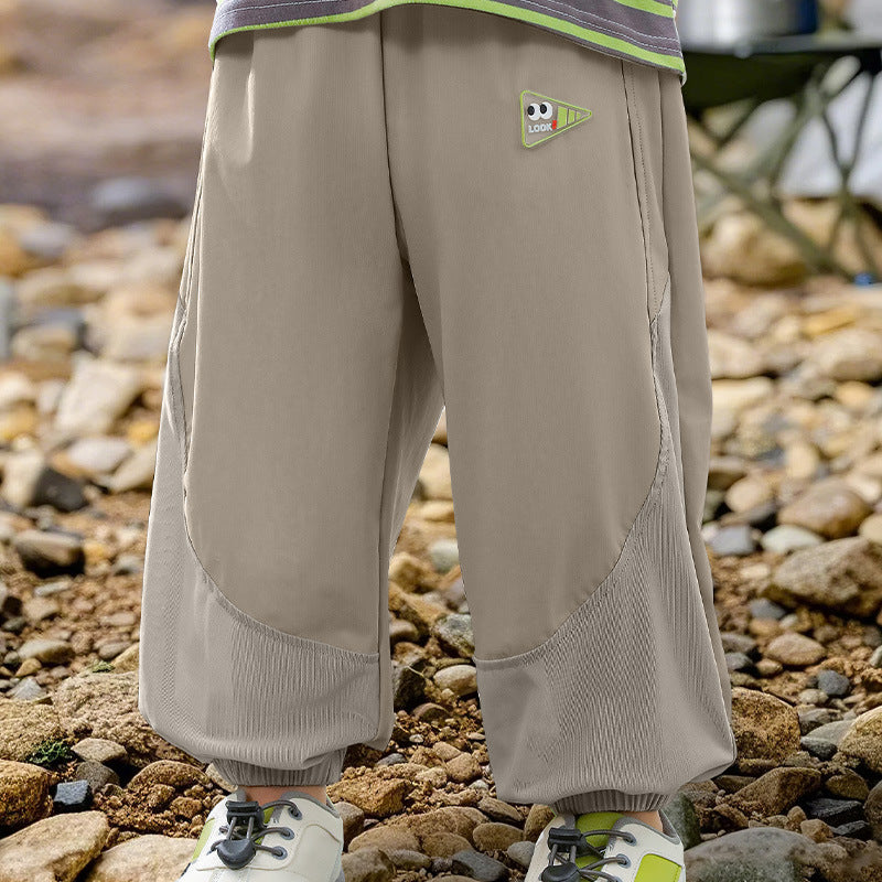 Children's Antibacterial Trousers Boy's Summer Clothing Casual Children's Pants