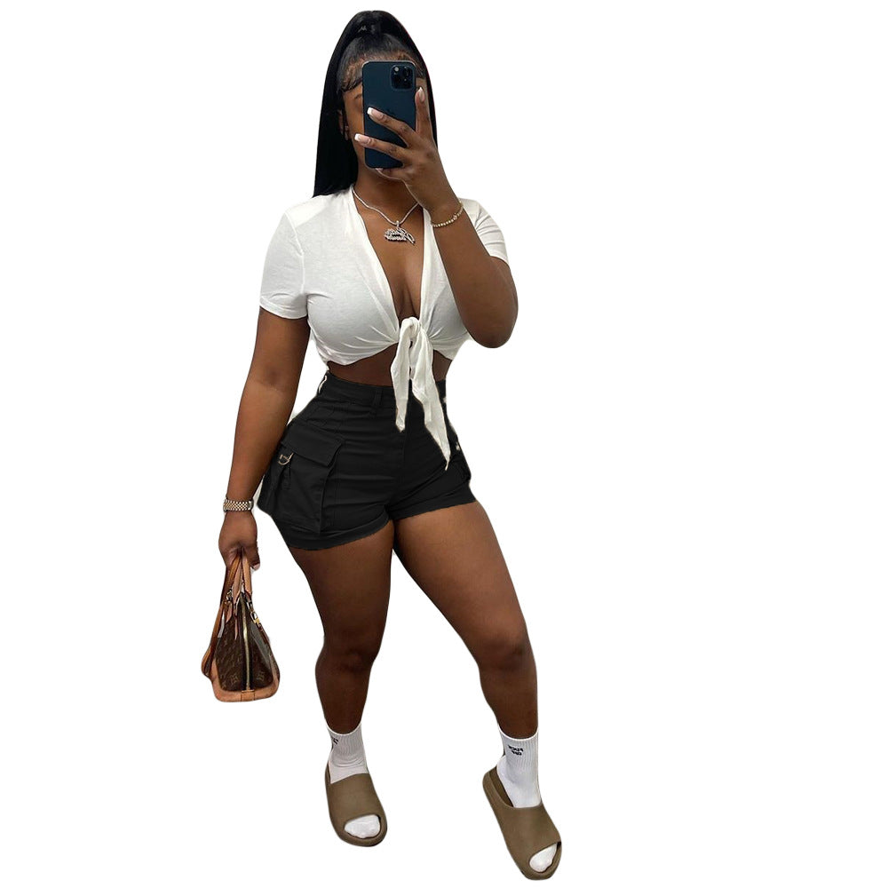 Stylish Unique Women's Overalls Sexy Fashion Shorts