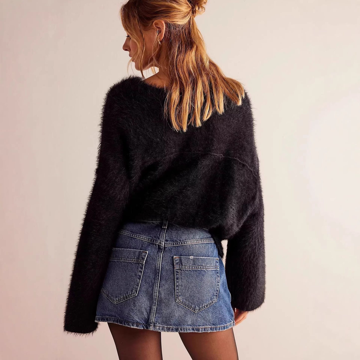 Casual High-grade Slimming Hot Irregular Self-contained Safety Skirt