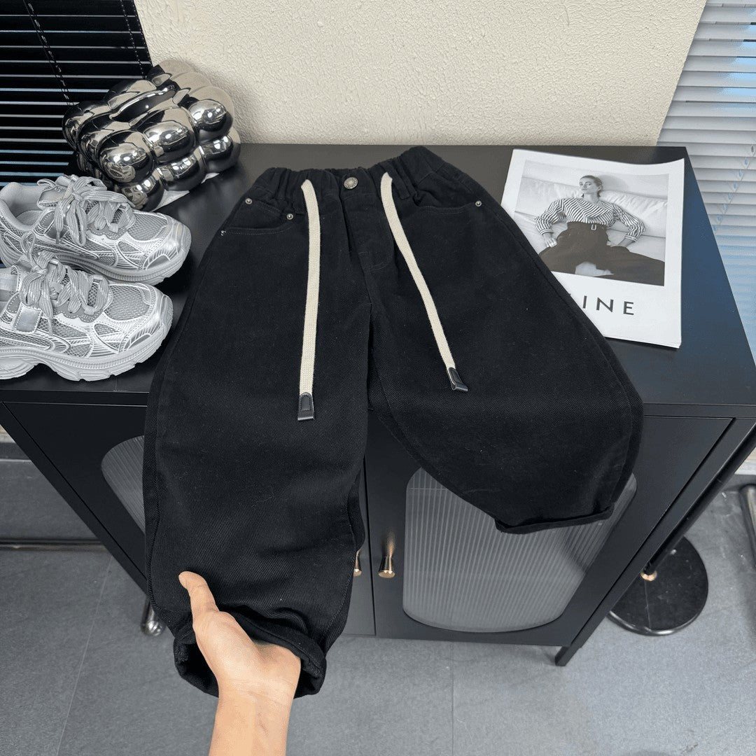 Children's Fashionable Trendy Loose Clothes Korean Style Children's Pants