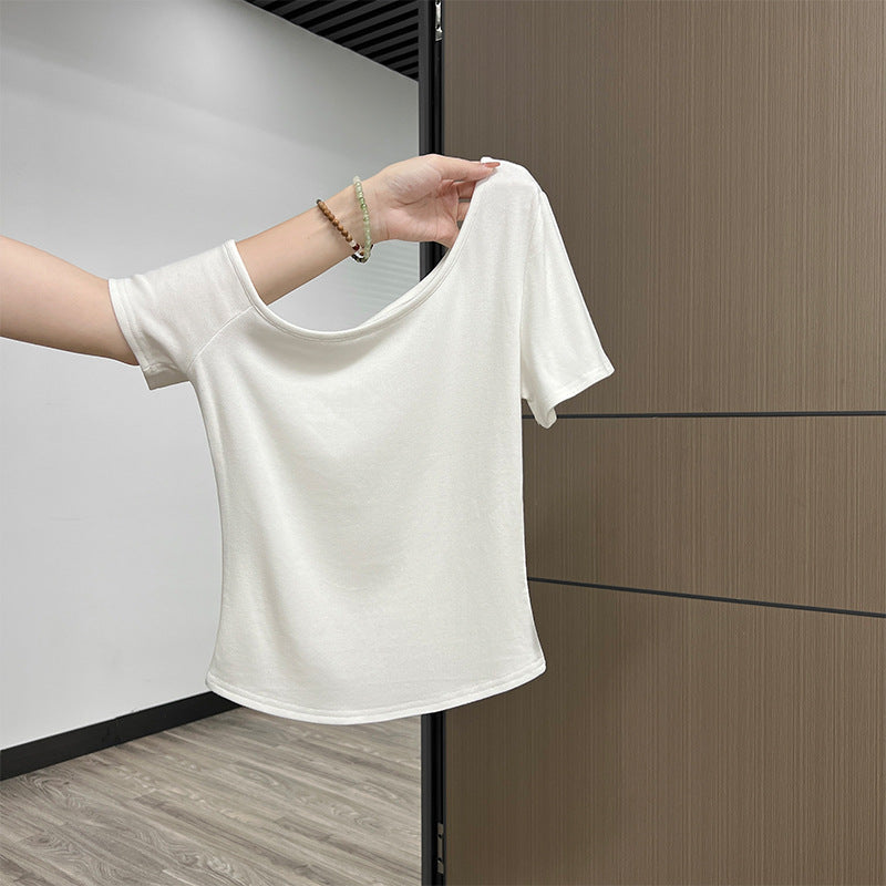 Women's Short-sleeved Summer Design Pure Desire Hot Women's T-shirt