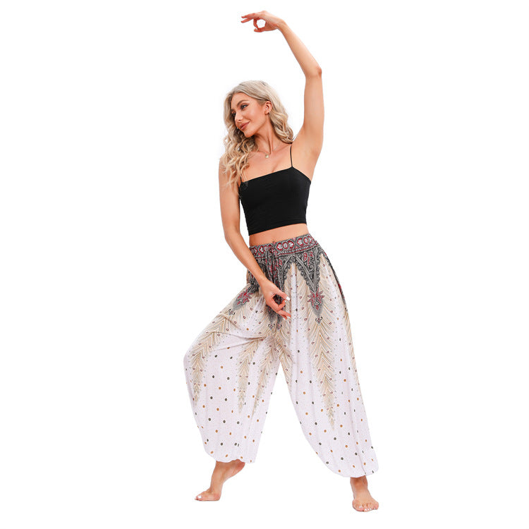 Cool Women's Yoga Sports Bloomers Clothes Casual Pants