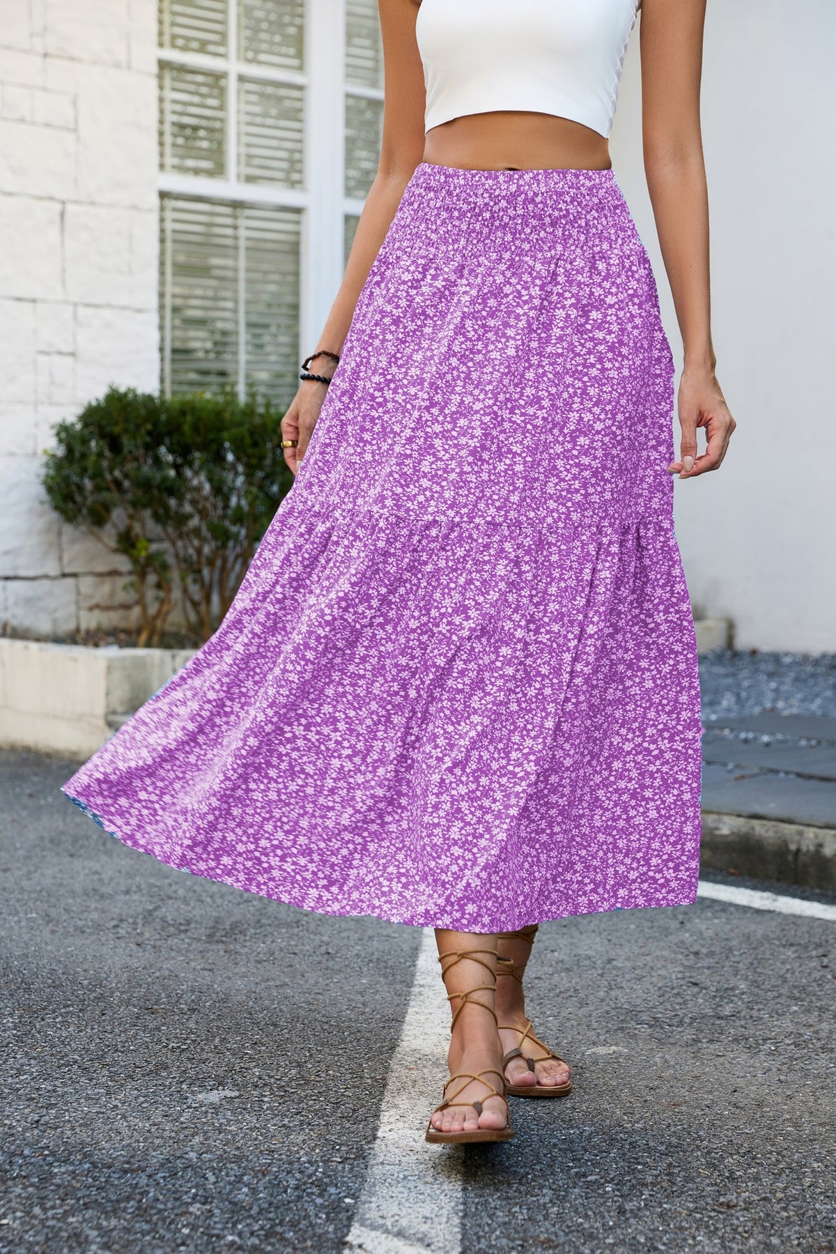 Dress Slim Fit Slimming Pleated High Skirts