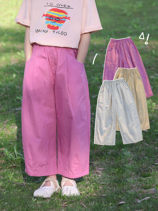 Children's Casual Summer Wide Leg Anti Mosquito Children's Pants