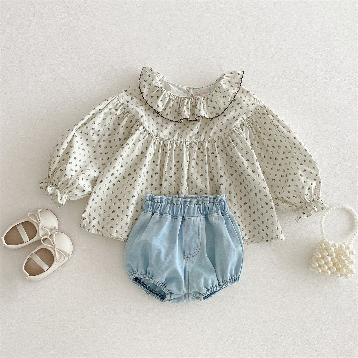 Korean Style Summer Denim Hot Infant Big Children's Pants