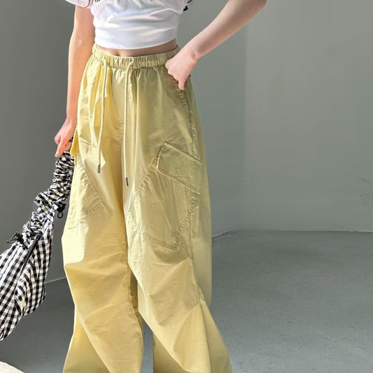 Thin Overalls Big Junior High School Youth Clothes Children's Pants