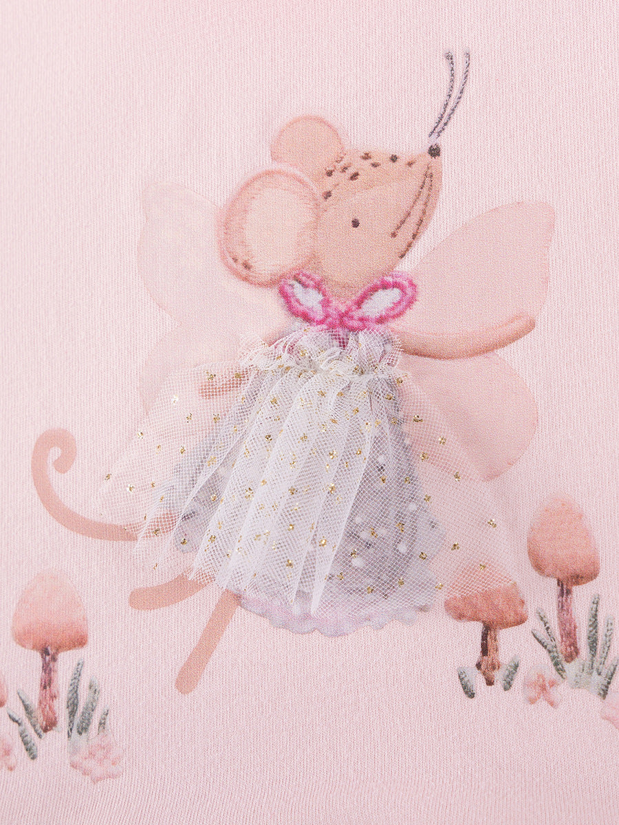 Summer Cute Cartoon Skirt Shirt Cotton Children's Dress