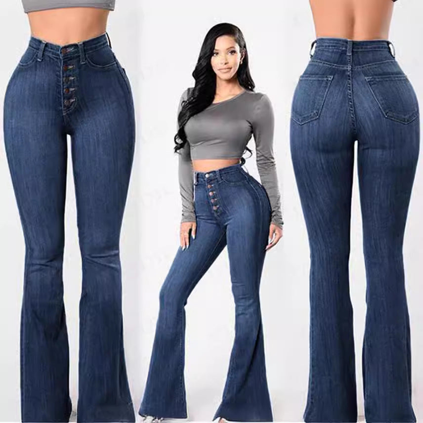 Attractive New Women's Stretch Fitted Thin Women's Jeans