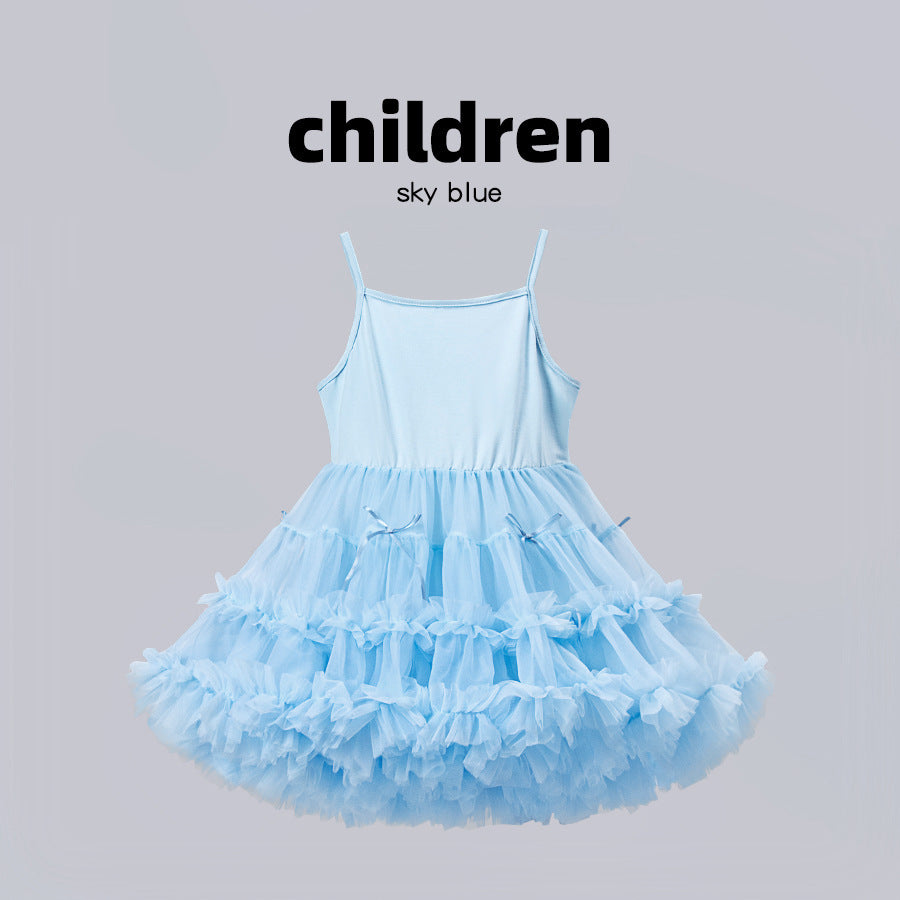 Creative Versatile Sling Princess Summer Little Children's Dress