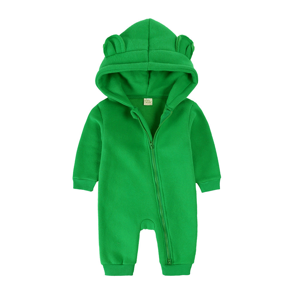 Clothing Male Female Year-old Animal Shape One-piece Romper Warm Jumpsuit, Climbing Suit
