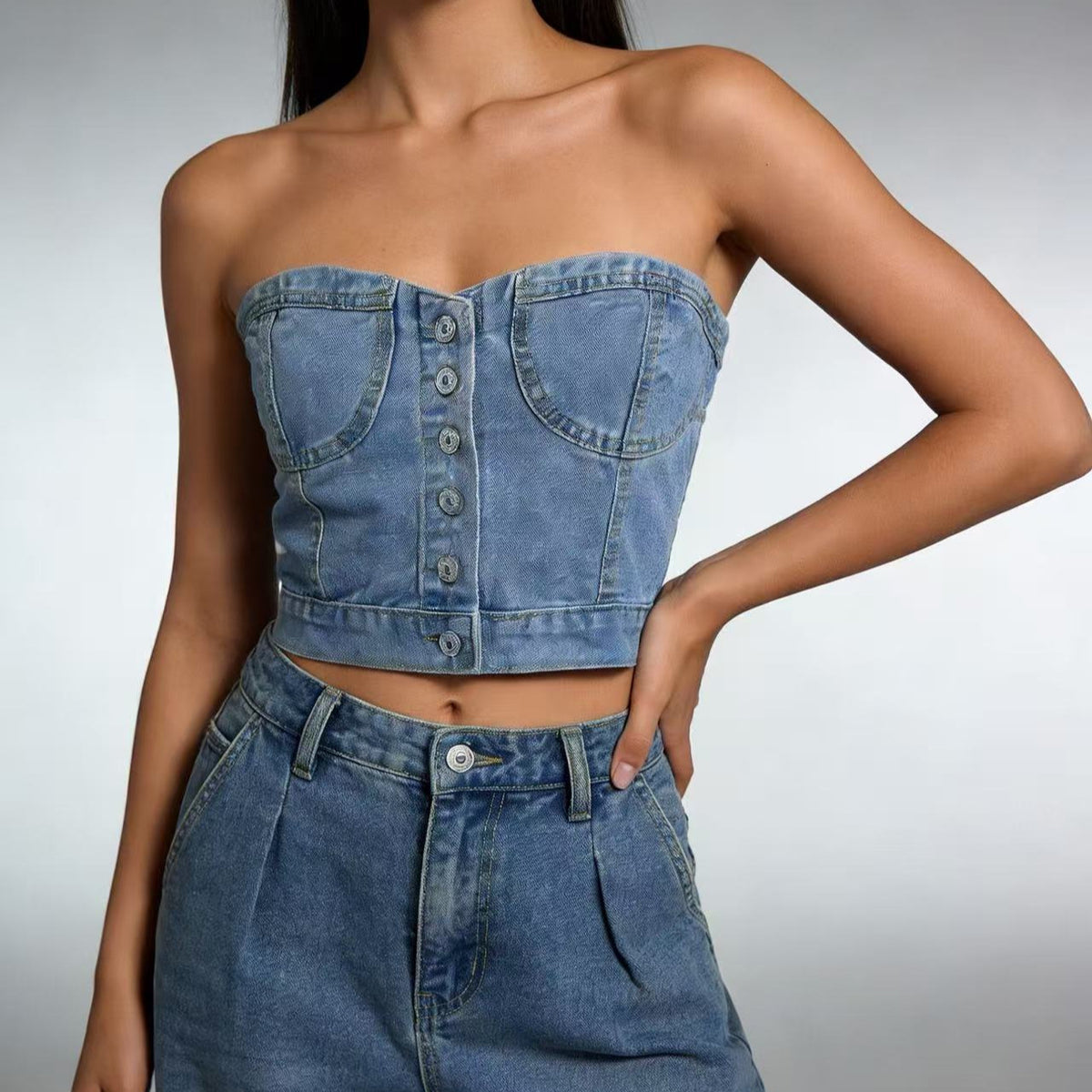 Women's Source Sexy Fashion Slim Waist Denim Shorts