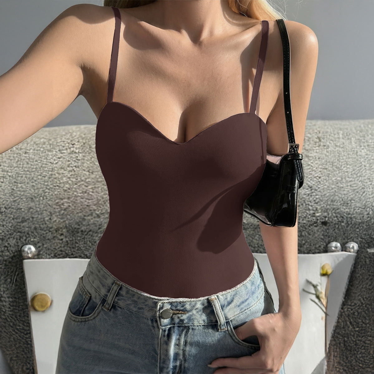 Women's Fashion Tube Sexy Camisole Summer Small Vest/suspenders/tube Top