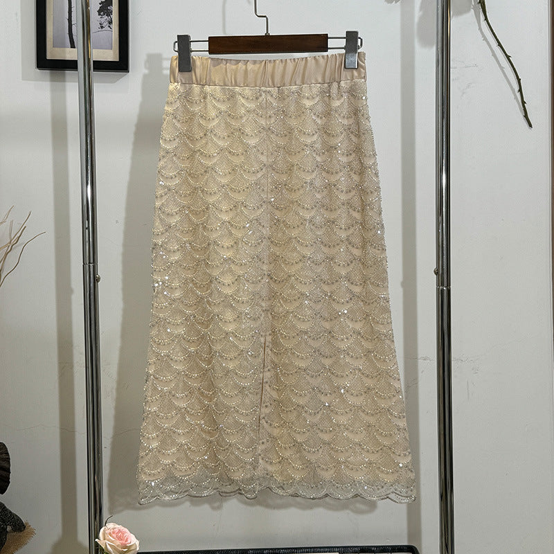 Fashion French Style Classic Mermaid Loose Long Sleeve Lace Shirt, Chiffon Shirt