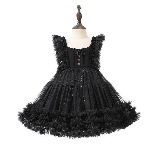 Shirt Pettiskirt Princess Lolita Trendy Gauze Skirt Children's Dress