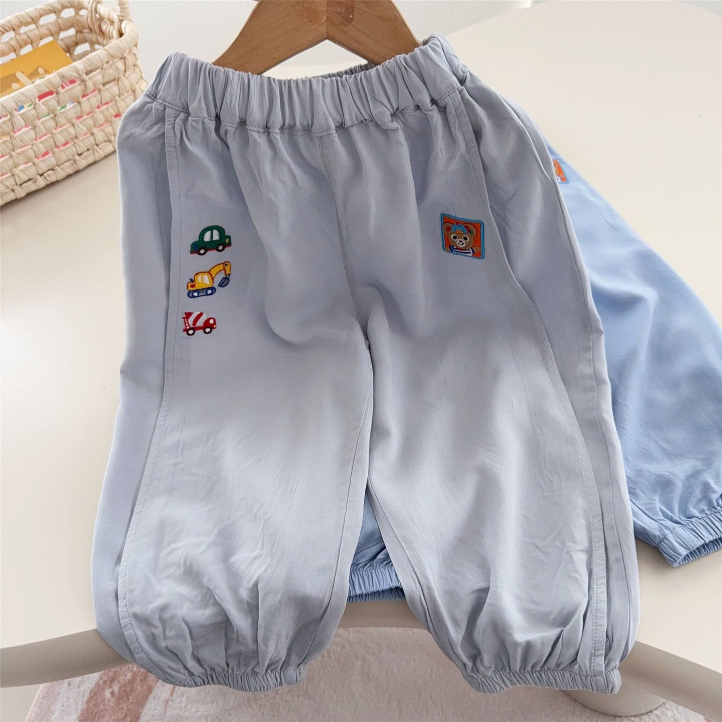 Women's & Men's Air Conditioning Summer Rayon Bloomers Cool Children's Pants