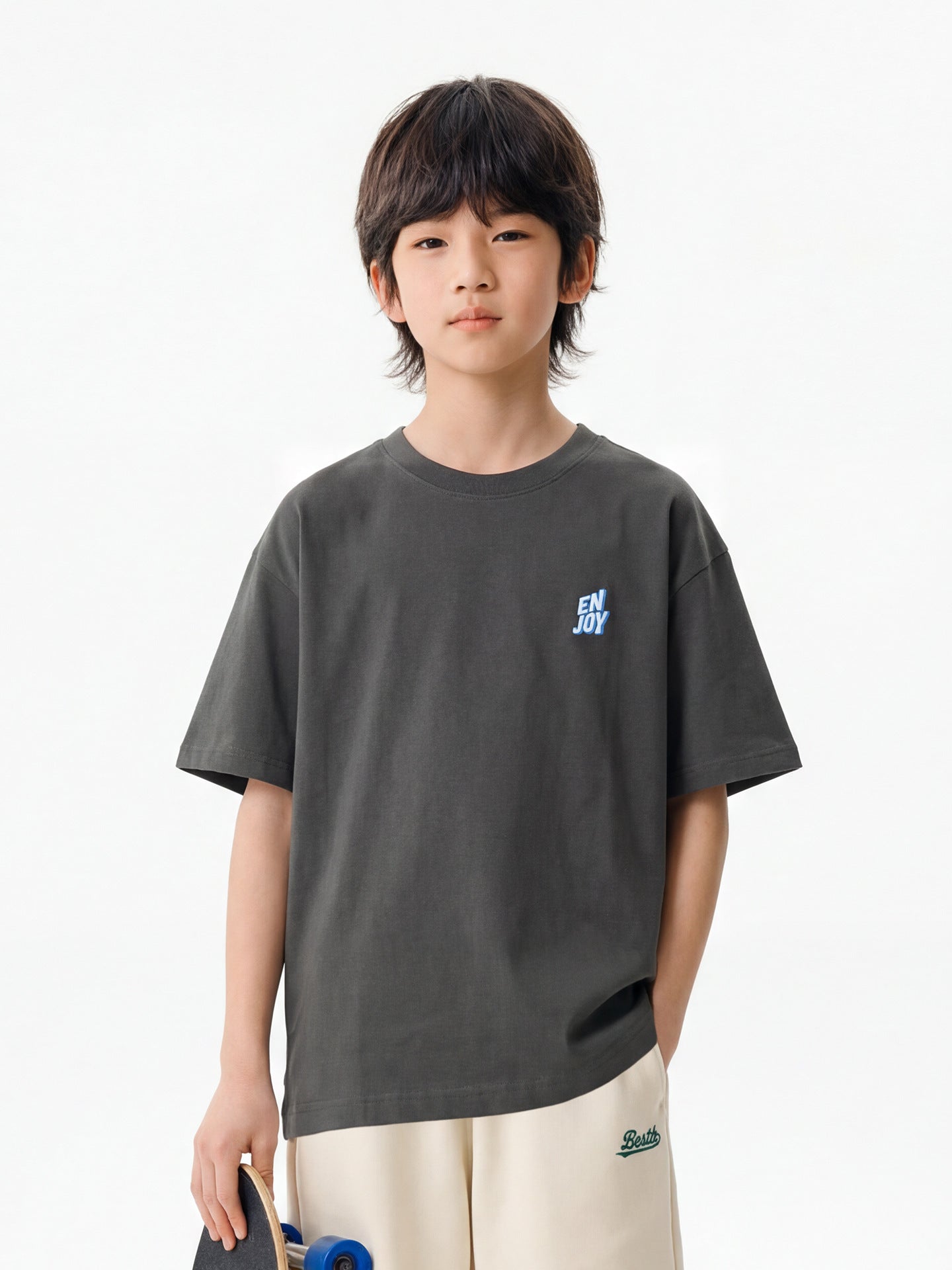 Children's Clothing Summer Boys Fun Cotton Short-sleeved Shirt Clothes Casual Top Children's T-shirt