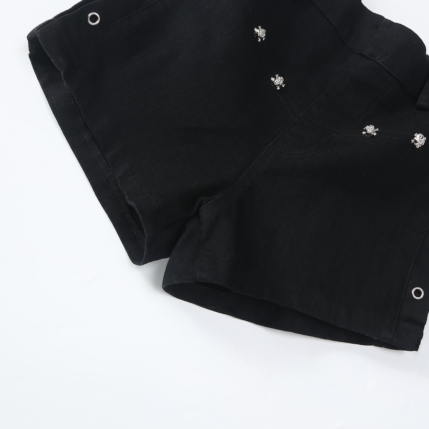 Straight Casual Black Skinny Slimming Elastic Children's Pants