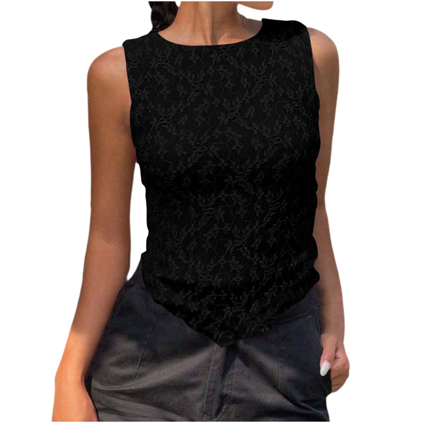 Explosion Independent Summer Elegant Fashion Lace Vests