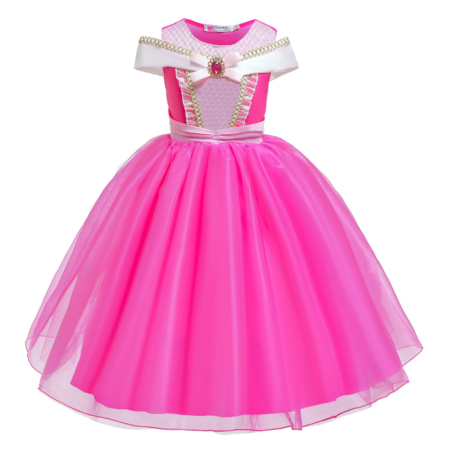 Children's Halloween Princess Bell Clothing Shirt Yellow Children's Dress