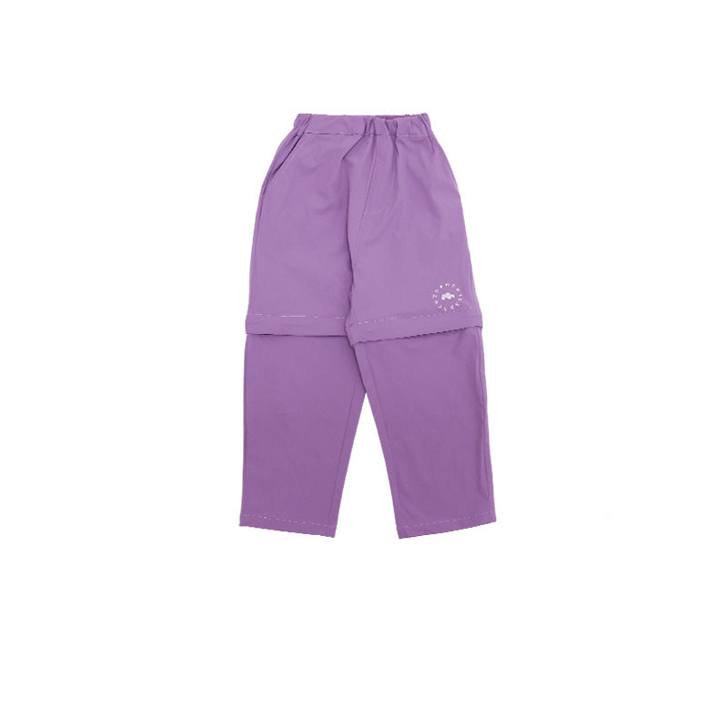 Children's Spring Outdoor Sports Windproof Trousers Middle Children's Pants