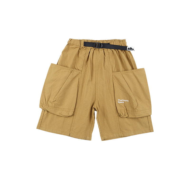Children's Cotton Shorts Summer Outdoor Lightweight Breathable Knee Children's Pants