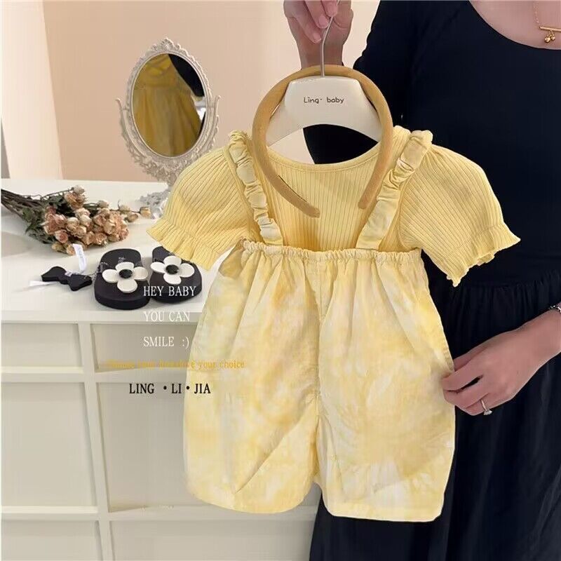 Children's Summer Suits Western Style Short-sleeved Two-piece Children's Suit