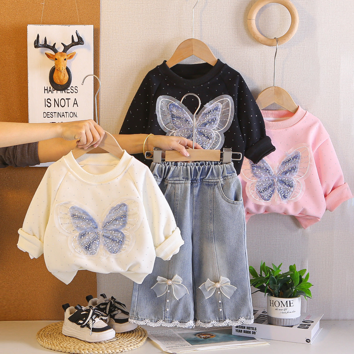 Children's Clothing Outfits Handsome Fashion Spring Clothes Little Sweatshirt Children's Suit